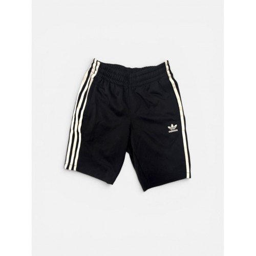 Adidas Originals Αθλητική Βερμούδα Μαύρη με 3 Ρίγες